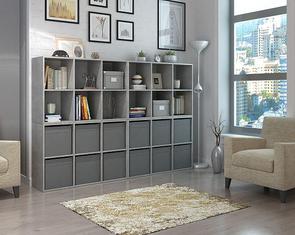 Стеллаж Файн-105 - бетон