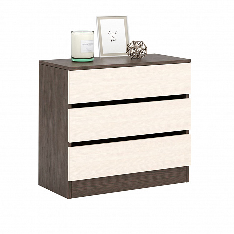 Комод Триверо-20 - венге / дуб молочный