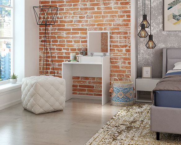 Туалетный столик Риано-6 - белый