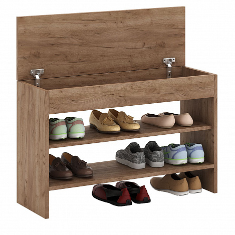 Обувница Уно-57 - дуб крафт табак