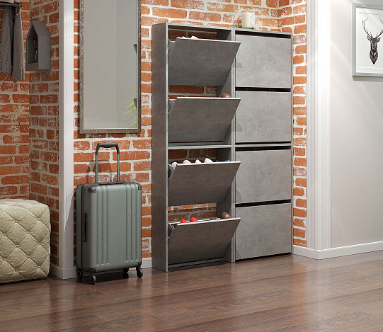 Обувница Витто-29 - бетон