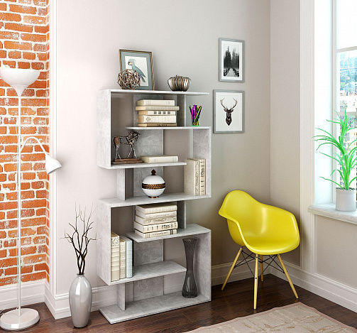 Стеллаж Зет-1 - бетон