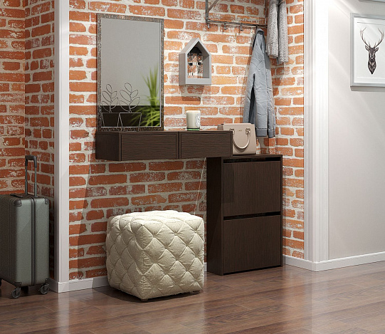 Тумба подвесная Уно-48 - венге