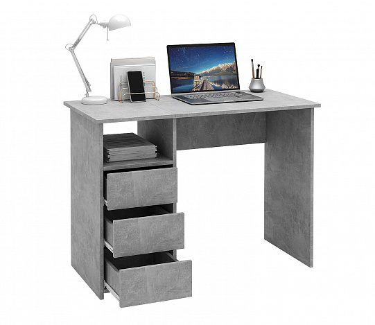 Стол письменный Витто-30 - бетон