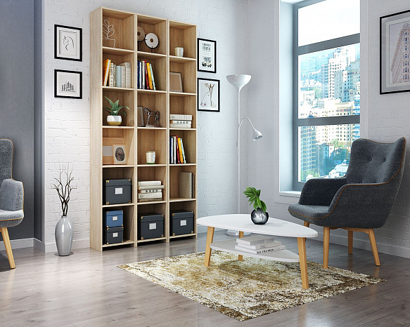 Стеллаж Файн-111 - дуб сонома