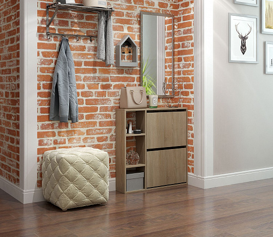 Обувница Витто-44 - дуб сонома