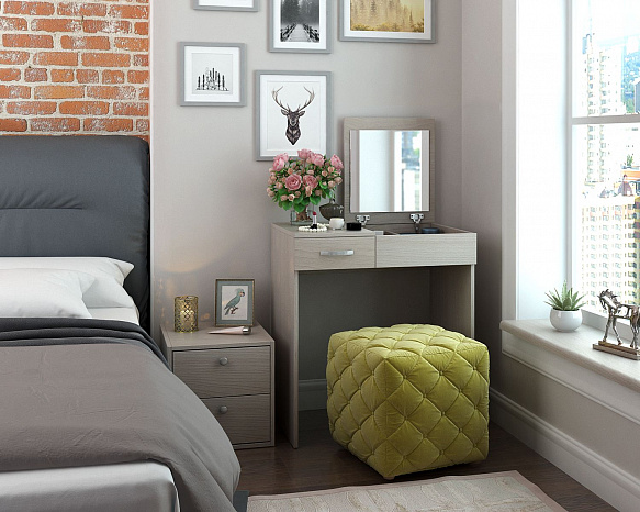 Туалетный столик Риано-01 - ясень шимо светлый