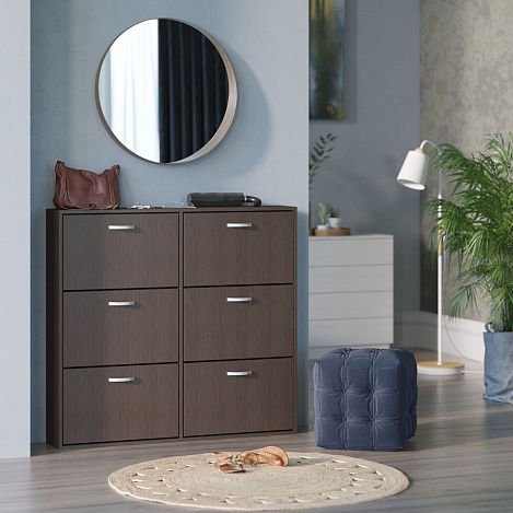 Обувница Милан-30 - венге