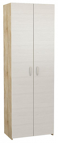 Распашной шкаф Уно-35 - дуб сонома / белый