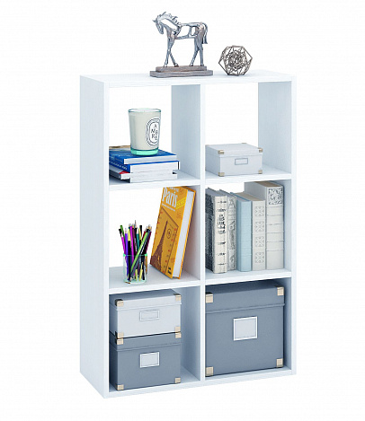 Стеллаж Уно-92 - белый