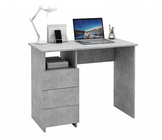 Стол письменный Витто-31 - бетон