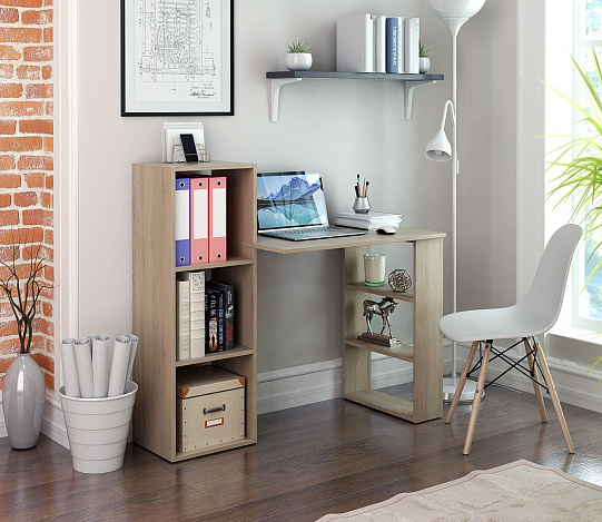 Стол-стеллаж Витто-27 - дуб сонома