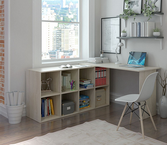 Угловой стол Прайм-70 - дуб сонома