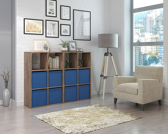 Стеллаж Файн-105 - дуб крафт табак