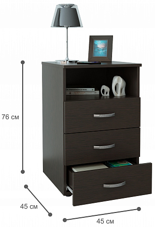 Тумба Альба-4 - венге