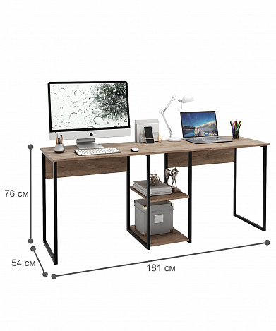 Стол письменный Витто-34 - дуб крафт табак