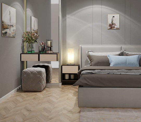 Тумба подвесная Уно-48 - венге / дуб молочный