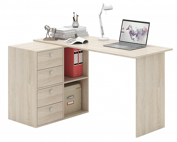 Угловой стол Прайм-67 - дуб сонома