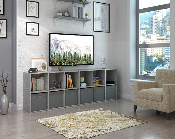 Стеллаж Файн-105 - бетон