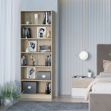 Стеллаж Либерти-5 - дуб сонома