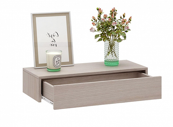 Тумба подвесная Уно-47 - ясень шимо светлый