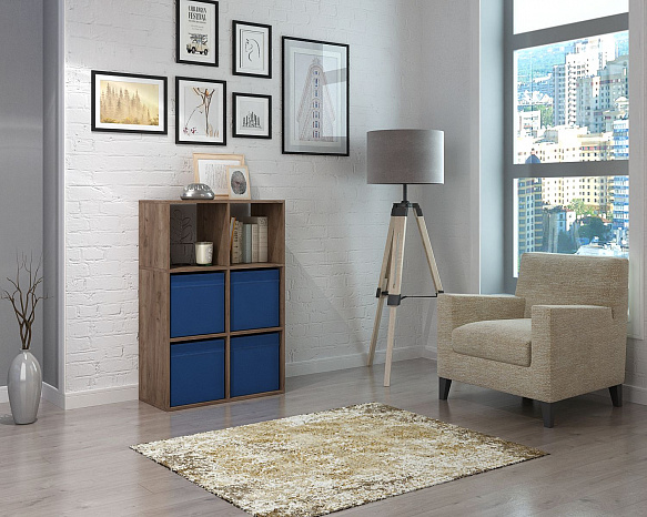 Стеллаж Файн-105 - дуб крафт табак