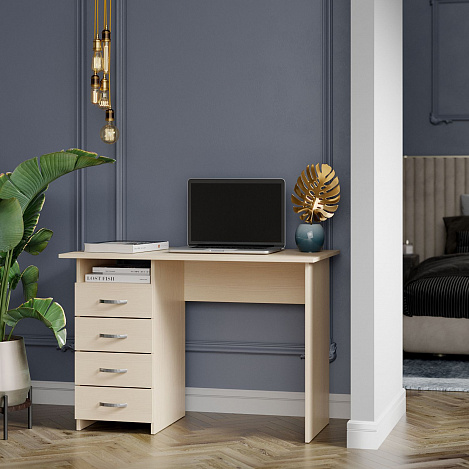 Стол письменный Милан - дуб молочный