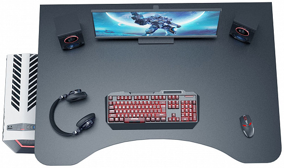 Стол игровой Интерплей-1 - черный / черный