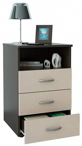 Тумба Альба-4 - венге / дуб молочный