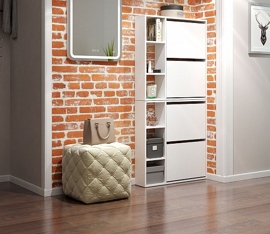 Обувница Витто-44 - белый