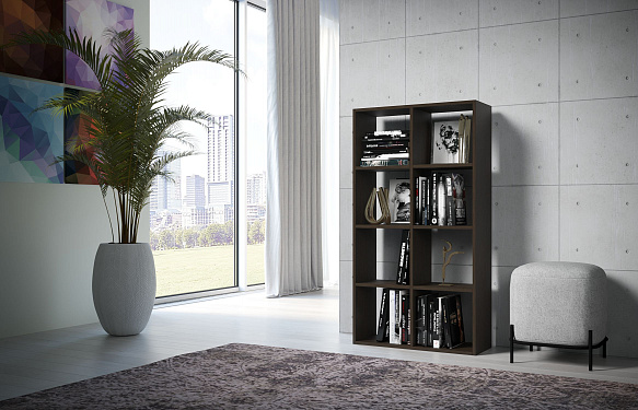 Стеллаж Уно-91 - венге