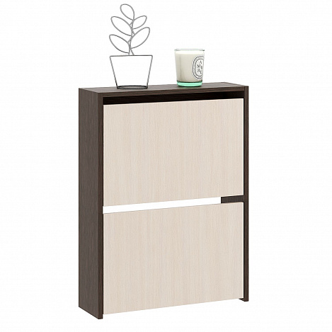 Обувница Витто-20 - венге / дуб молочный