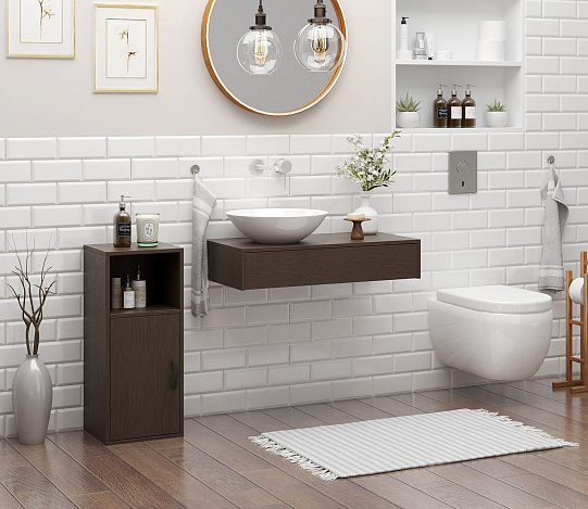 Тумба-Полка Уно-140 - венге