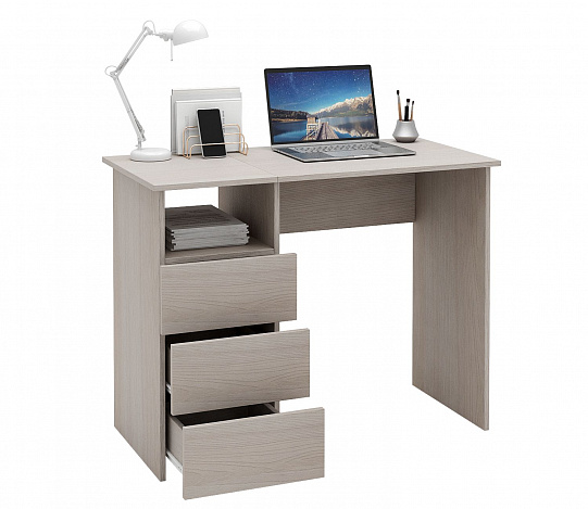 Стол письменный Витто-31 - ясень шимо светлый