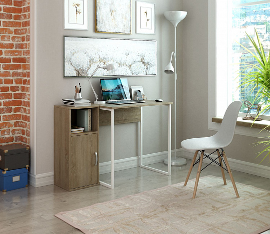 Тумба-Полка Уно-140 - дуб сонома