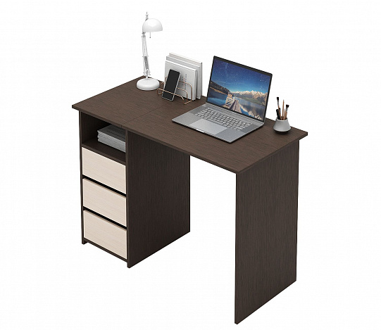 Стол письменный Витто-30 - венге / дуб молочный