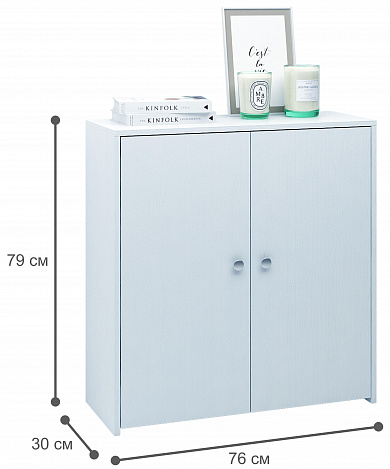 Комод Уно-30 - белый