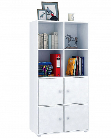 Стеллаж Прайм-42-1 - белый