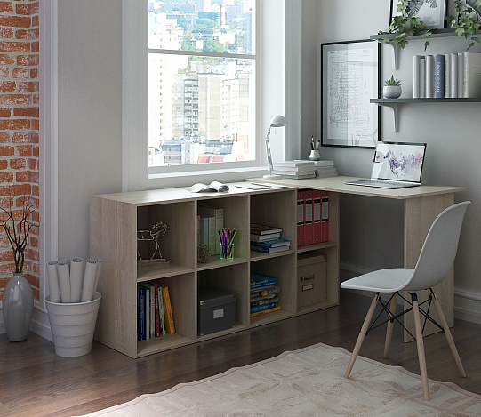 Угловой стол Прайм-49 - дуб сонома