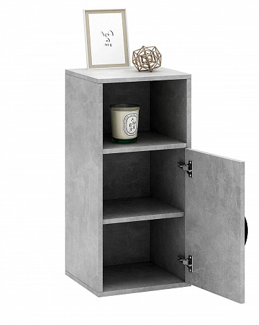 Тумба-Полка Уно-140 - бетон