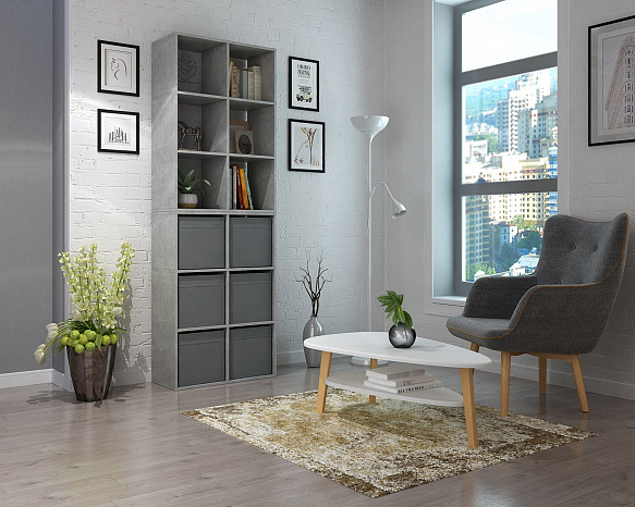 Стеллаж Файн-105 - бетон