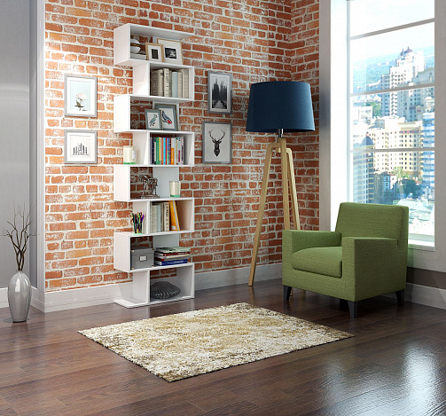 Стеллаж Файн-02 - белый