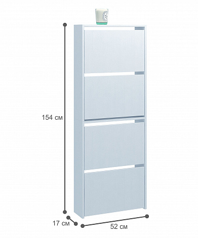 Обувница Витто-29 - белый