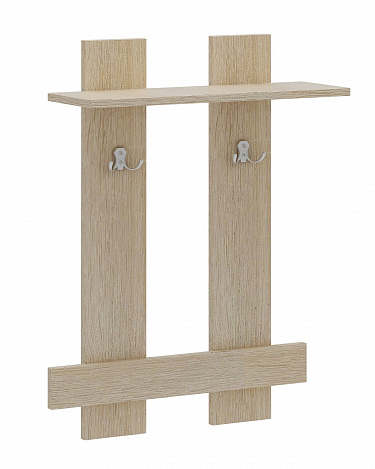 Вешалка в прихожую Уно-64 - дуб сонома