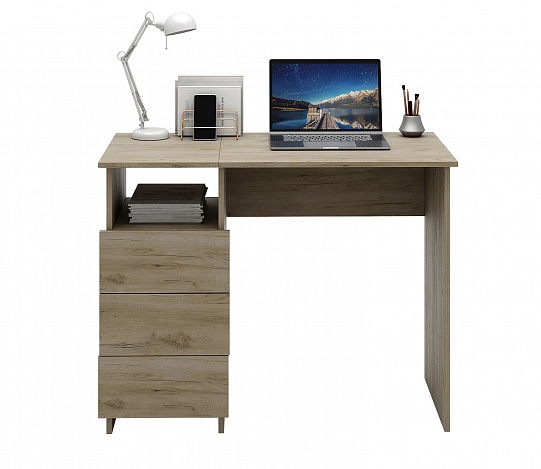 Стол письменный Витто-31 - дуб крафт серый
