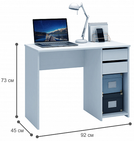 Стол письменный Уно-104 - белый
