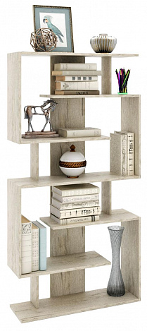 Стеллаж Зет-1 - дуб крафт