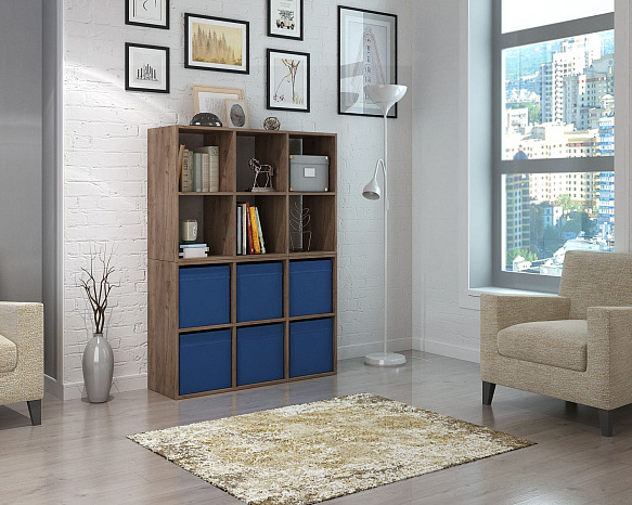 Стеллаж Файн-105 - дуб крафт табак