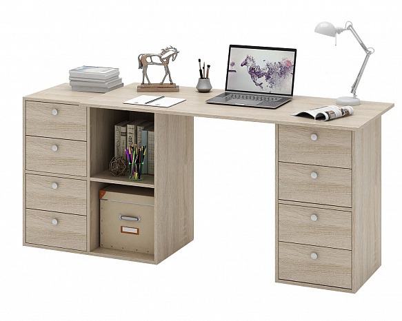 Угловой стол Прайм-76 - дуб сонома