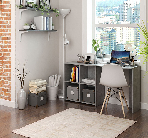 Стол письменный Витто-37 - бетон